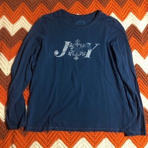 J❄️Y life is good long sleeve tee